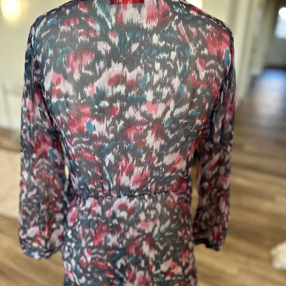 LaVia 18 by Piazza Sempione Silk Tunic Top in Large (12-14) - Picture 9 of 15